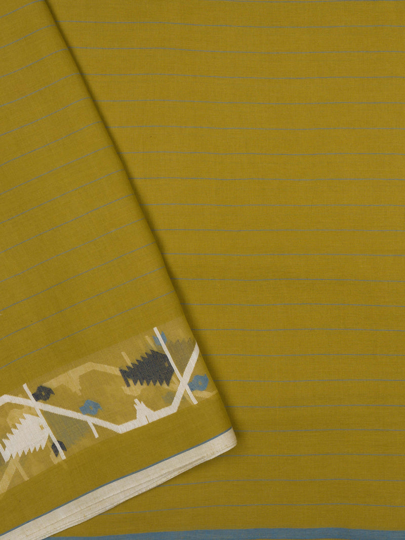Marigold Exclusive Handwoven Jamdani Saree