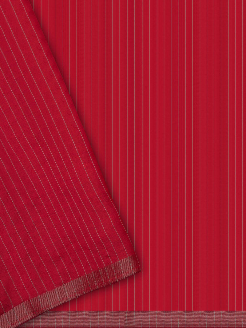 zari-striped blouse