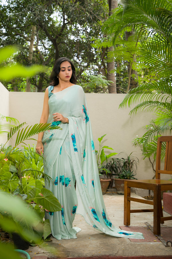 So Good - Pure Silk Chiffon Saree